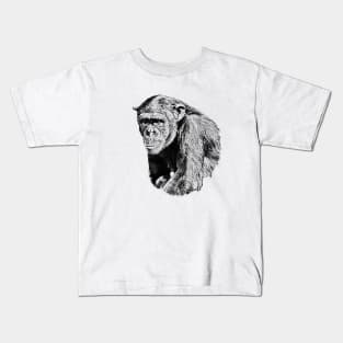 Chimpanzee Kids T-Shirt